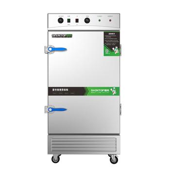 圣托（Shentop）蒸饭柜商用 酒店餐饮设备电蒸箱蒸包馒头炉食堂 全自动标准12盘定时款 STZ-N12 商品图6