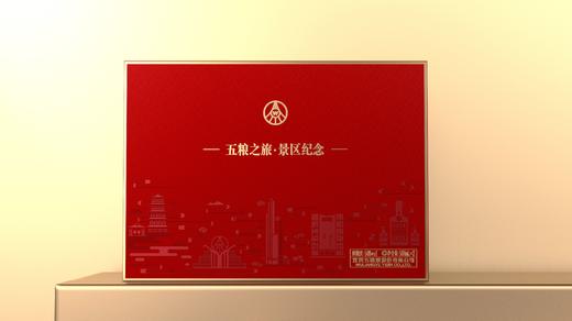“五粮之旅.景区纪念”礼盒（内含景区纪念酒 50度 500mLx2瓶；酒具x1套）*1套 商品图0