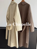 拉夏贝尔/La Chapelle极简高级翻领风衣早秋韩版休闲宽松廓形大衣中长款 商品缩略图1