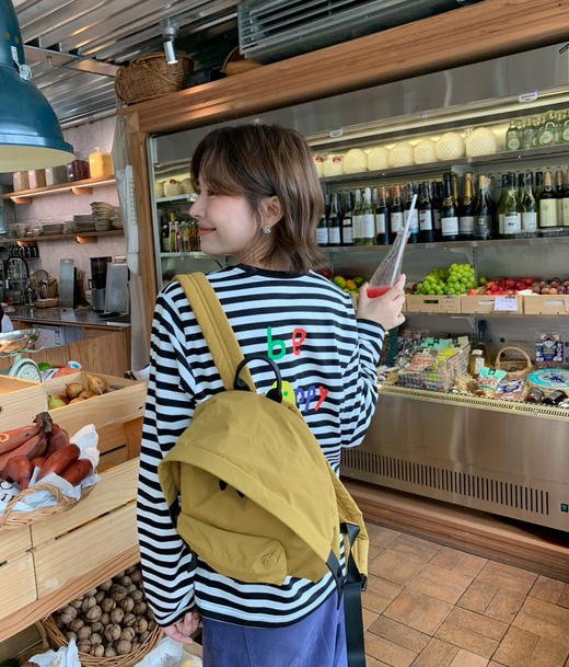 原单AnKoRa*安高若插画款涂鸦款长袖打底衫092308 商品图2