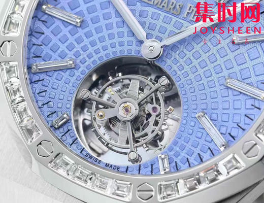 【贵重物品】新款爱彼BBS皇家橡树陀飞轮系列 “自动上链陀飞轮腕表”26530ST 男士腕表 表径41mm 商品图4