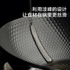 京东京造 钻石纹钛炒锅 铁锅不粘炒菜电磁炉燃气灶【健康无涂层】32cm 商品缩略图4