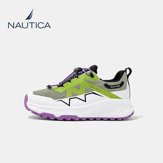 【春上新】8楼NAUTICA/诺帝卡儿童运动鞋中大童鞋子2025新款网面透气女童户外鞋」吊牌价  699元   活动价   350元 商品图2