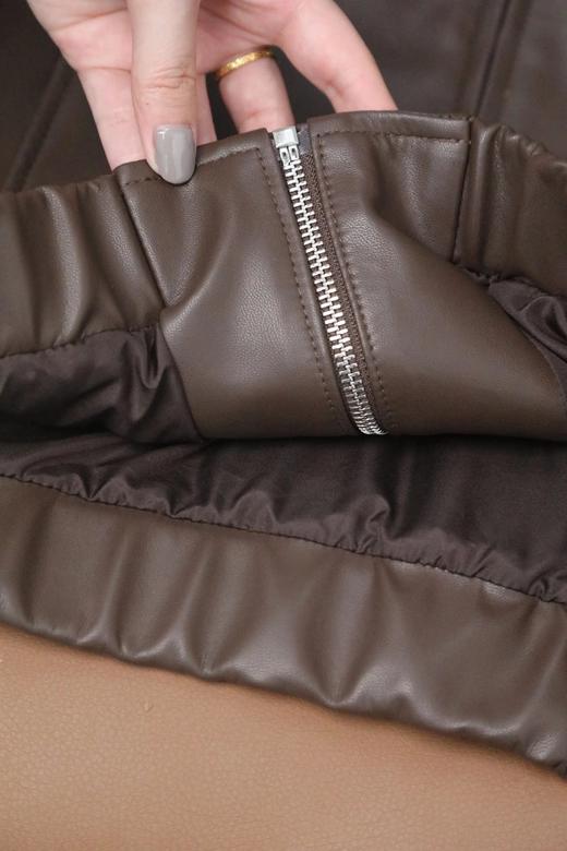 复古乌托邦～羊皮革拉链皮衣 B04LDR22403 商品图14