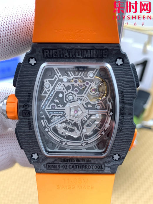 『新表』理查德米勒RM065-01理查德米尔推出 RM65-01 McLaren W1 自动上链计时码表：迈凯伦 商品图4