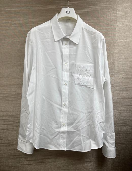 男款口袋logo长袖衬衫014 商品图0