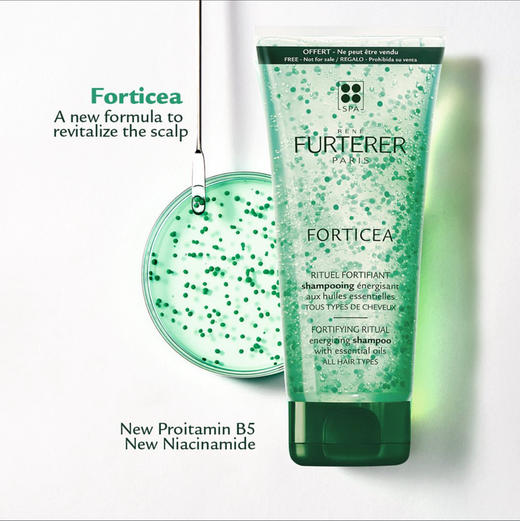 法国 Furterer馥绿德雅 小绿珠控油蓬松/小白珠固发 无硅油洗发水 250ml/600ml 商品图13