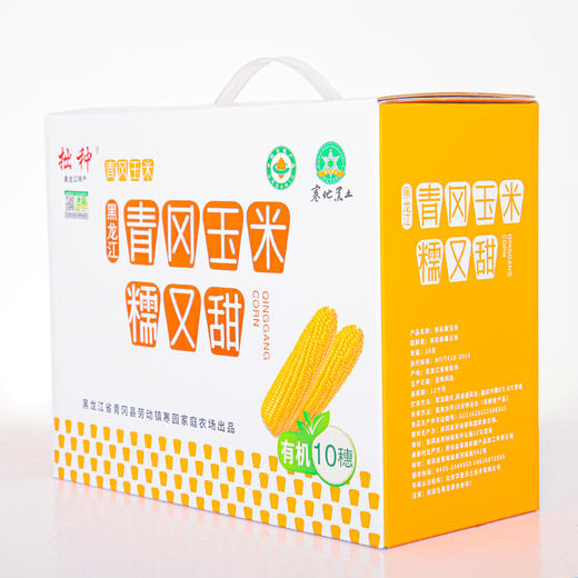 有机糯玉米 黑龙江寒地黑土地有机种植青风玉米糯又甜 10穗（约2500g）【京东快递送货上门】 商品图3