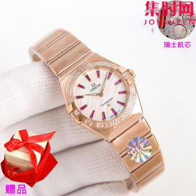欧米茄 OMEGA CLF星座系列 星座女款28mm 女士腕表 瑞士石英机芯