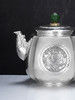 子佩集【龙凤纳福】S999银摆件【ZJ040】茶具亮面龙凤图腾小茶壶2509 商品缩略图3