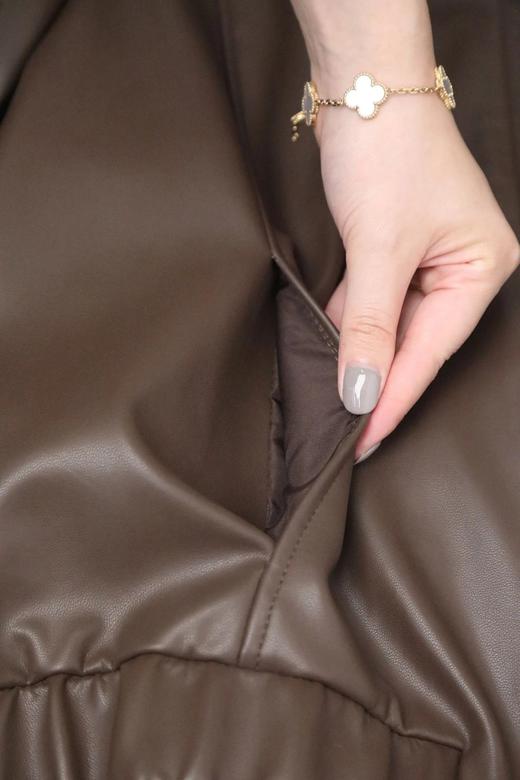 复古乌托邦～羊皮革拉链皮衣 B04LDR22403 商品图13