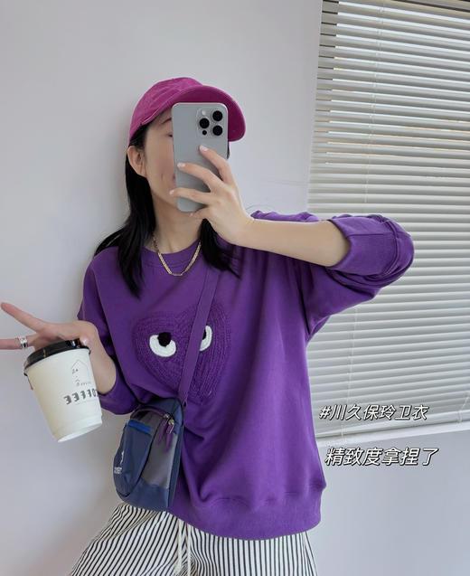 爱心cdg刺绣卫衣 商品图5