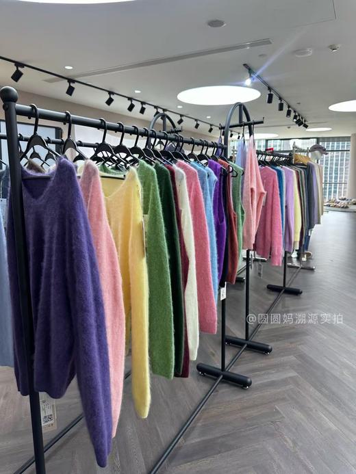 新增开衫、马甲~主打毛衣界的“皮草”拉毛2.0升级版！【岛精无缝一体工艺】 🔺95.7%澳洲塔斯马尼亚羊毛+4.3%山羊绒的黄金配比✨全球顶级毛料之一 商品图2