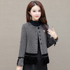 QYM L2542-Y洋气小香风外套时尚拼结休闲上衣 商品缩略图1