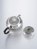 子佩集【花开福盈】S999银摆件【ZJ036】茶具牡丹花嵌金小茶壶2509 商品缩略图9