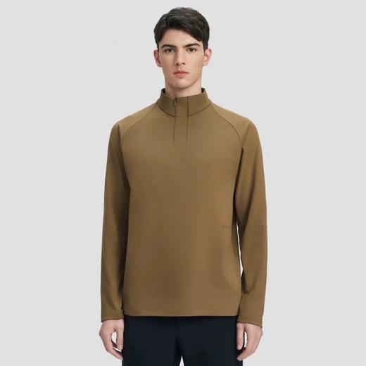 都市通勤男士长袖内搭秋冬季 DUALIS系列运动针织长袖T恤 商品图0