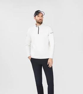 H/H海丽汉森hh25秋冬经典款保暖内里薄抓绒轻柔舒适半拉链套头衫