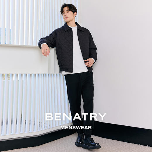 贝纳川冬季翻领轻薄羽绒服ECT405007 商品图1