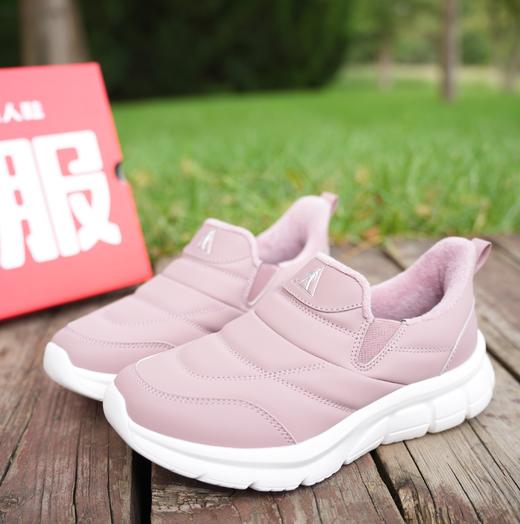 【 一秒穿脱】足力健 轻便保暖鞋25932013F 1双 出门暖和不冻脚 商品图1