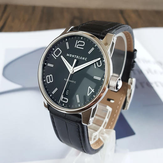 【95新】MONTBLANC 万宝龙时光行者系列U0105812自动机械机芯39MM（男款）日期显示220925TH11现售价：5800 商品图1