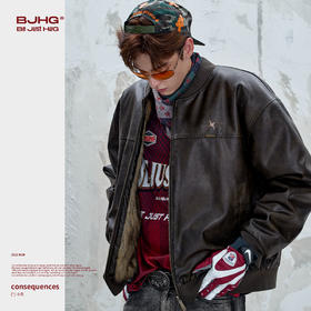 BJHG不计后果双面穿夹克棉服男女同款2025新款设计感情侣棉衣外套