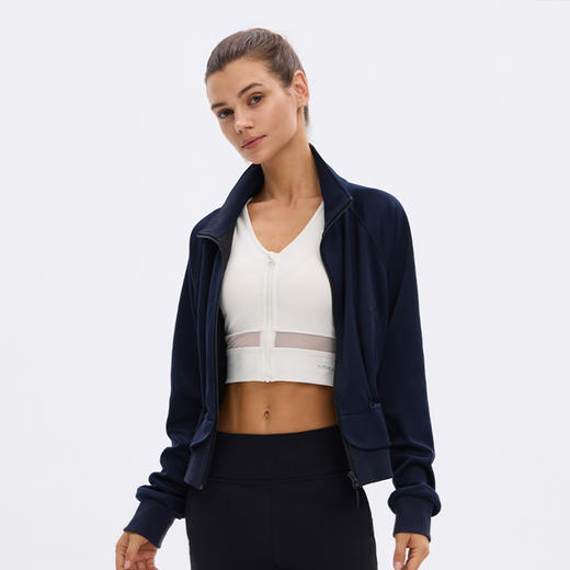 TITIKA户外守护防风保暖外套秋冬花苞抽绳运动休闲夹克上衣31233 商品图3