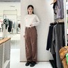 2楼素然粗条灯芯绒直筒裤1850 商品缩略图1