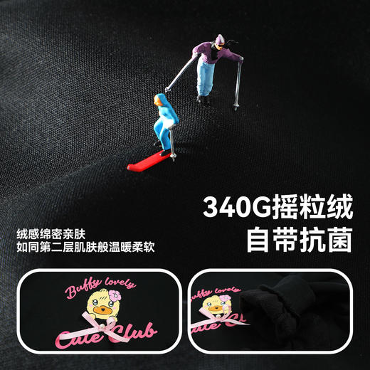 【抗菌加绒】B.Duck小黄鸭童装冬季针织连衣裙105-150 FF5680080 商品图2