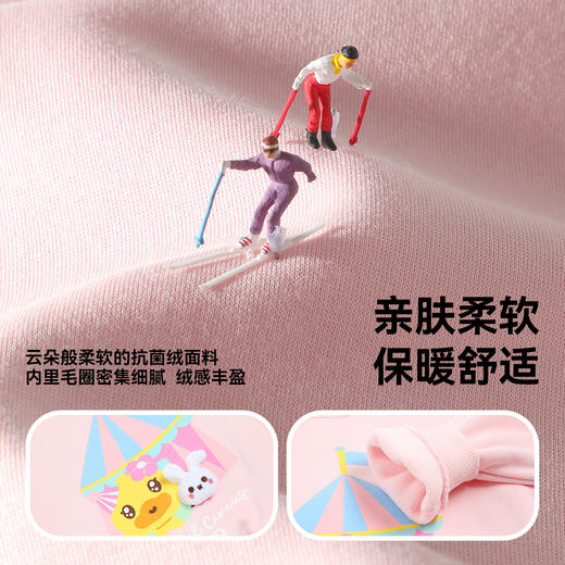 【抗菌加绒】B.Duck小黄鸭童装冬季圆领卫衣90-130 FF5631072 商品图2