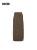 HIDEMI 栗子色羊毛小立领厚款两件套 小立领上衣/半裙 商品缩略图10