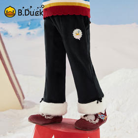【加绒】B.Duck小黄鸭童装冬季休闲长裤90-130 FF5672070