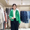 2楼素然双面摇粒绒带帽外套1450 商品缩略图5