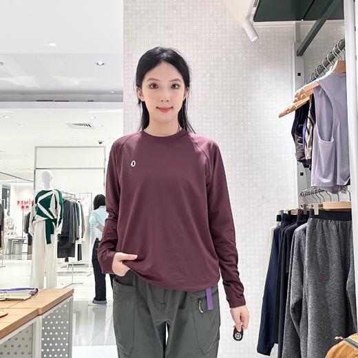 2楼素然A0253TS07磨毛图案圆领长袖T恤795 商品图3