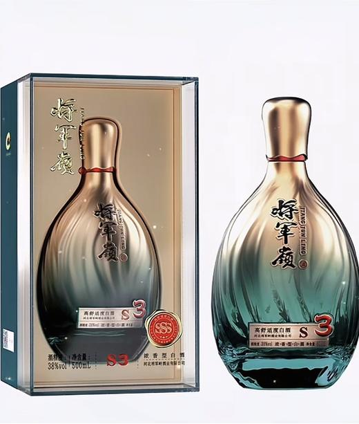 [白酒]将军岭(舒适3)浓香型白酒38度500ml 商品图0