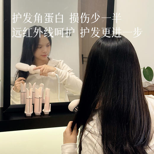 【卷发棒】30秒速热，⁡赶时间也能美美出门  直发、卷发等各种造型一机搞定 商品图7