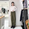 2楼素然混色抓绒松锥裤995 商品缩略图1