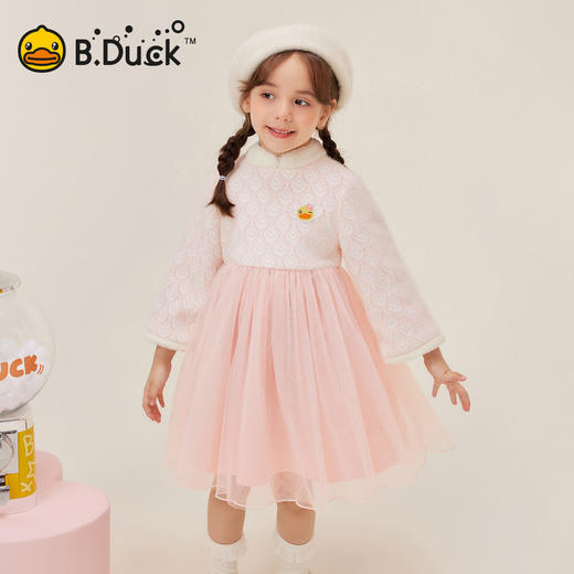 B.Duck小黄鸭童装冬季连衣裙105-150 BF5580909 商品图0