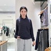 2楼素然羊毛罗纹带帽长袖T恤1350 商品缩略图0