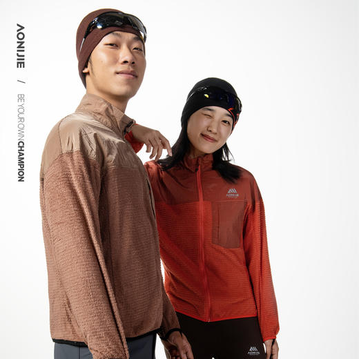 奥尼捷P绒立领夹克超轻保暖透气夹克易打理耐造户外运动外套夹克F5241 商品图2