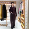 2楼素然K0253PA04环保棉厚毛圈弯刀直筒裤1650 商品缩略图0