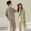 【好心情睡衣】2025全新情侣睡衣长袖春秋款简约休闲可外穿秋天男女士纯棉家居服套装 商品缩略图1