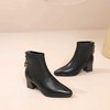 58M386粗跟羊皮短靴 商品缩略图3