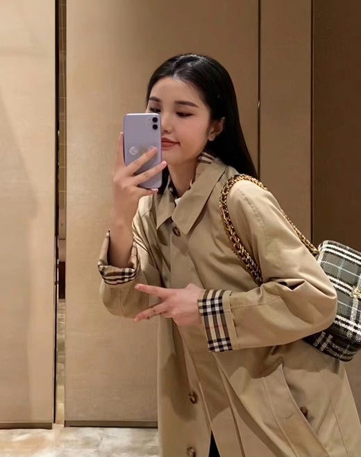 全智贤、IU同款卡姆登风衣外套20869 商品图8