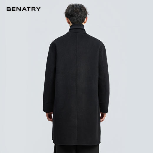 贝纳川冬季中长款羊毛大衣ECT428002 商品图7
