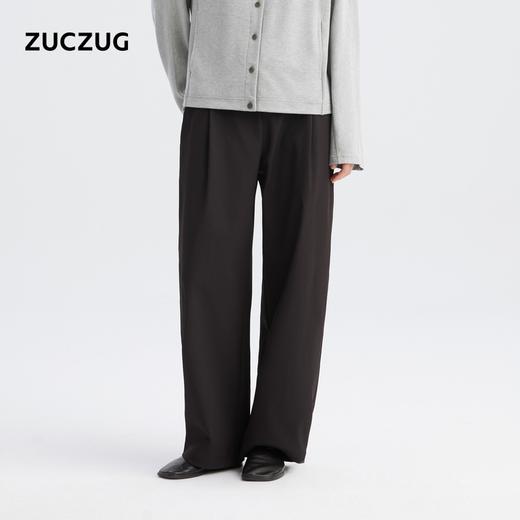 2楼素然Z0253PA05弹力拼接锥裤1650 商品图1