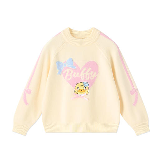 B.Duck小黄鸭童装冬季套头针织衫105-150 FF5612081 商品图3