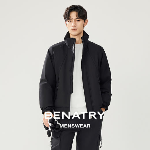 贝纳川冬季立领轻薄羽绒服ECT405002 商品图0