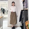 2楼素然A0253SK06梭织防泼水半裙1650 商品缩略图0