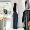 2楼素然A0253PA31棉麻混纺松锥裤1750 商品缩略图3