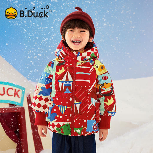 【三防】B.Duck小黄鸭童装冬季常规羽绒90-130 BF5616055 商品图1